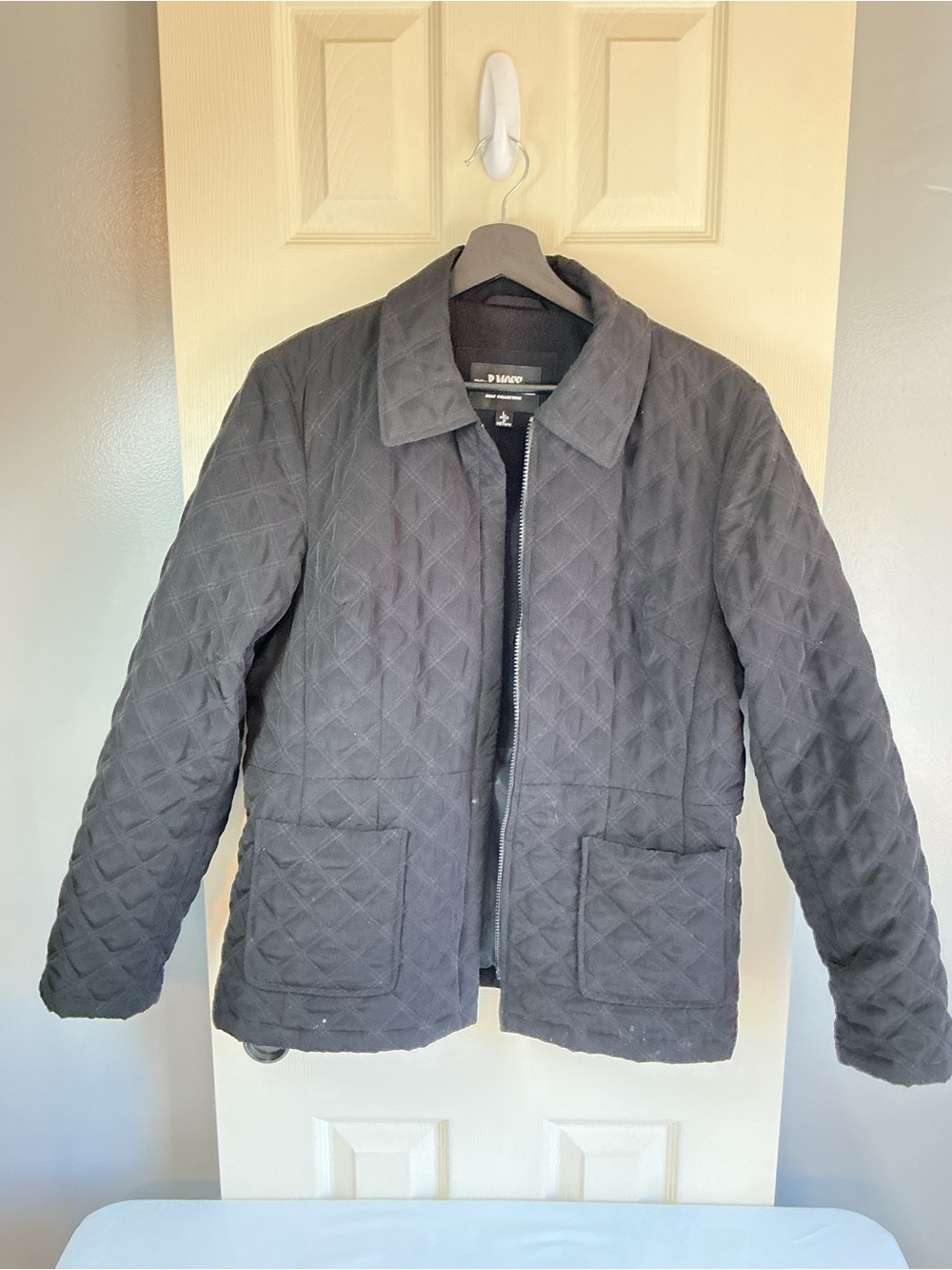 Quilted Lightweight Jacket in Black - Men’s Casual Shirt Jacket